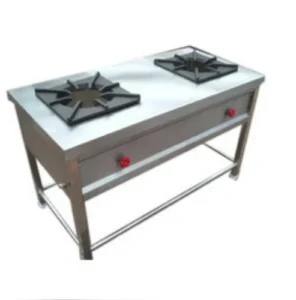 Commercial Two Burner Cooking Range