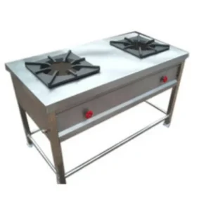 Commercial Two Burner Cooking Range