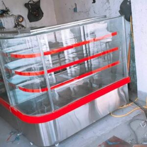 Glass Air Cooled Bakery Display Counter