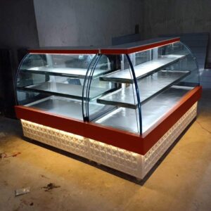 SS Rectangular Pastry Display Counter