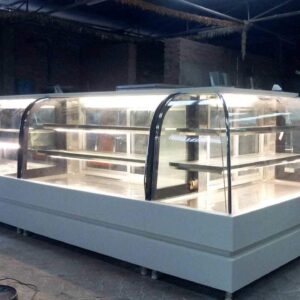 Steel Bakery Display Counter